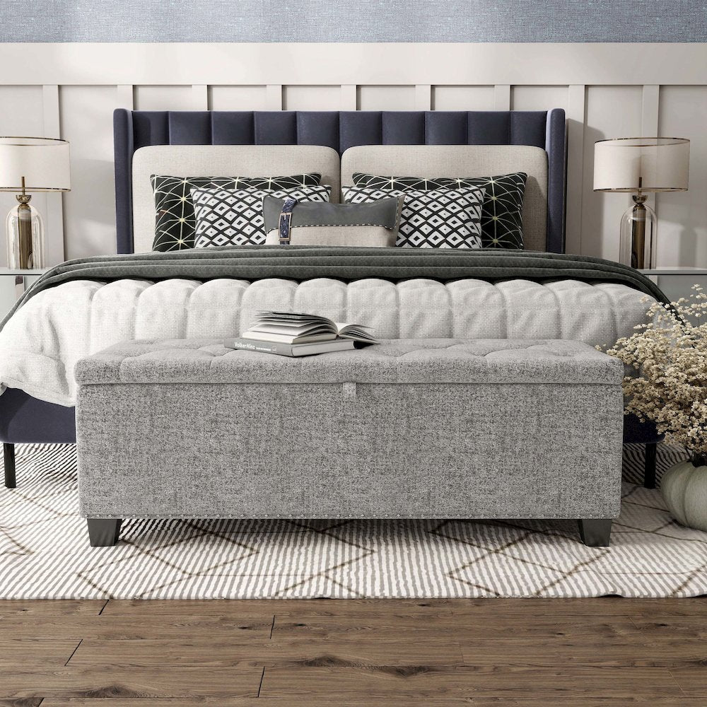 Furniture of America Ullan Storage Bench