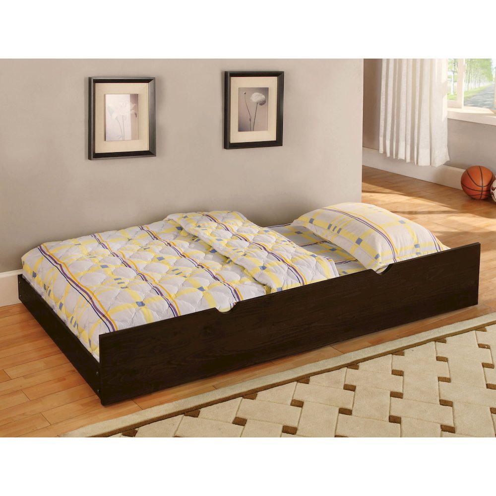 Abner Modern Wood Twin-Size Trundle