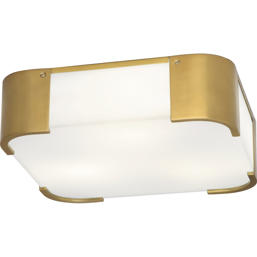 Bryce Flushmount in Antique Brass Color