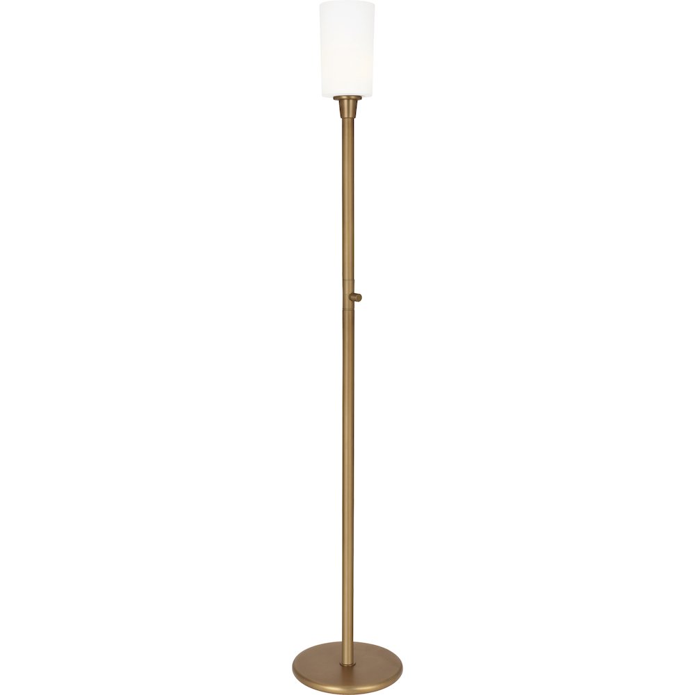 Rico Espinet Nina Torchiere in Aged Brass Color