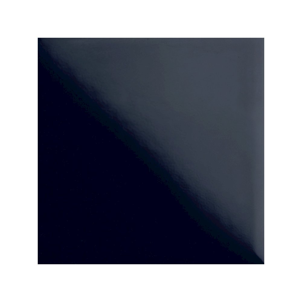 Midnight Small Double Gourd Accent Lamp in Midnight Blue Glazed Ceramic Color