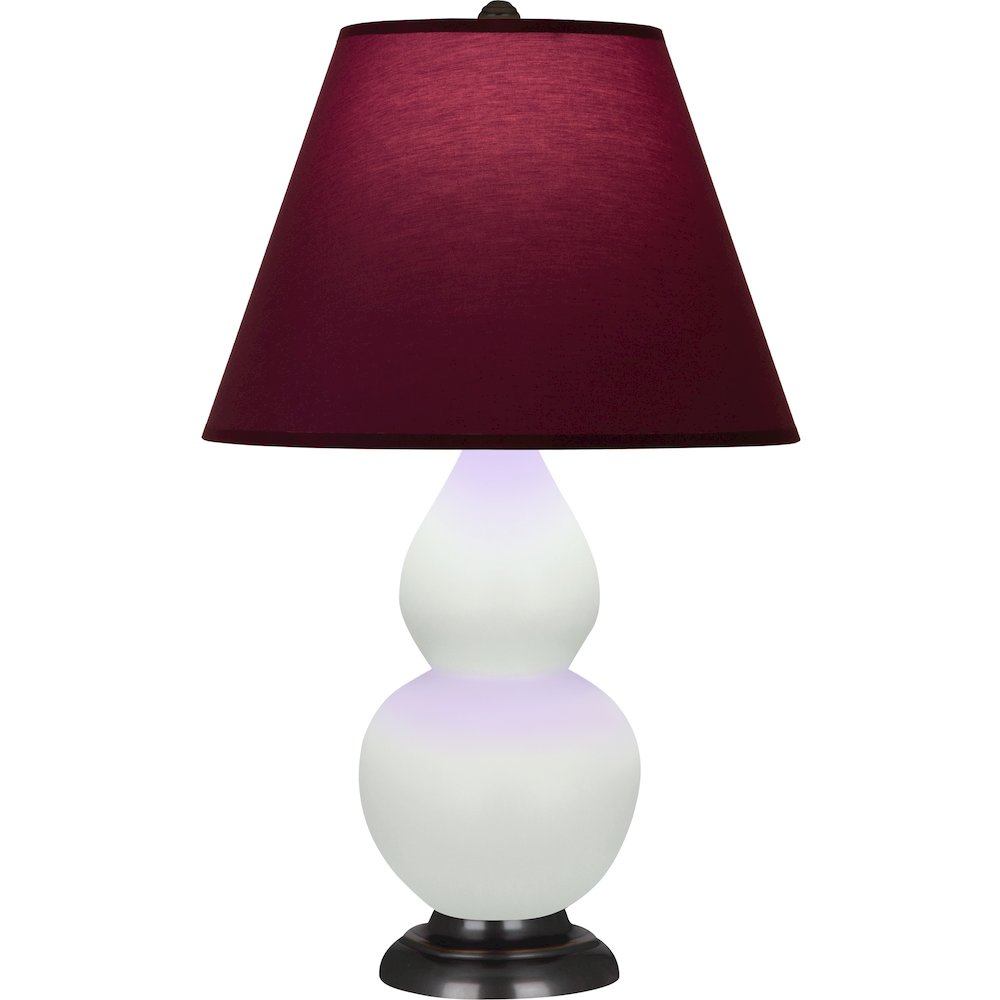Matte Celadon Small Double Gourd Accent Lamp