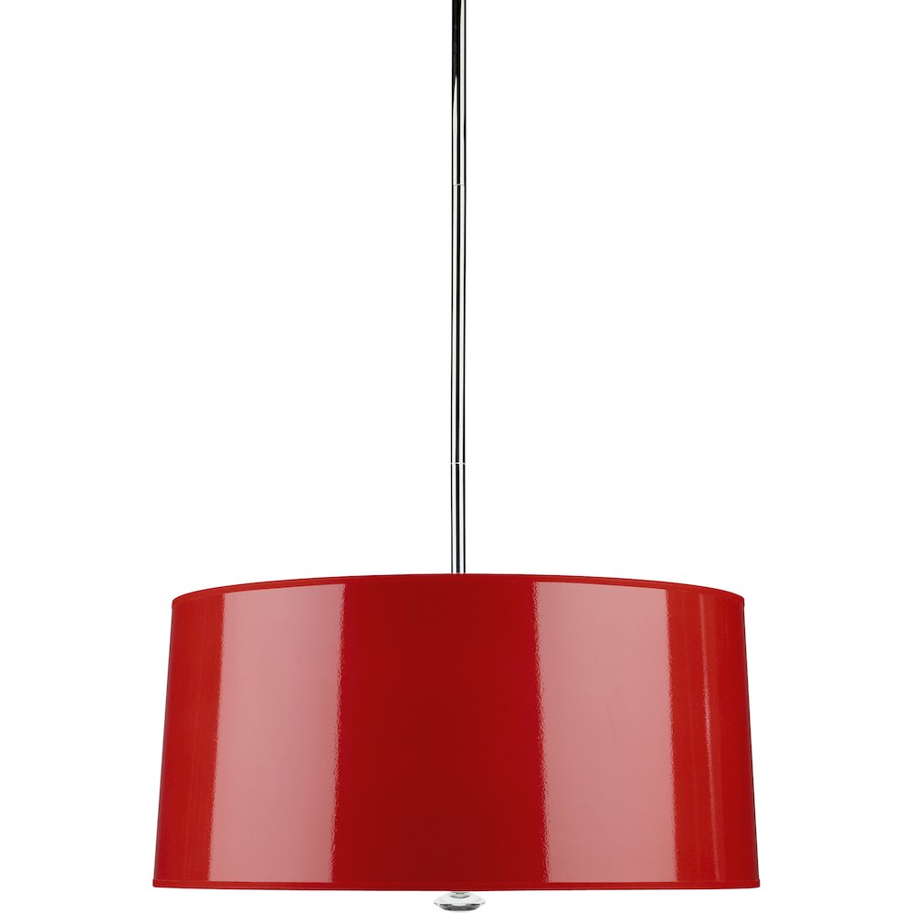 Penelope Pendant in Polished Nickel Color