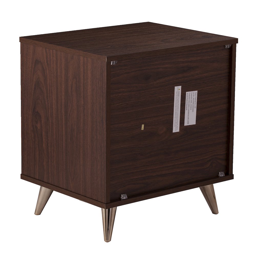 Oren Modern Bedside Table with Drawers