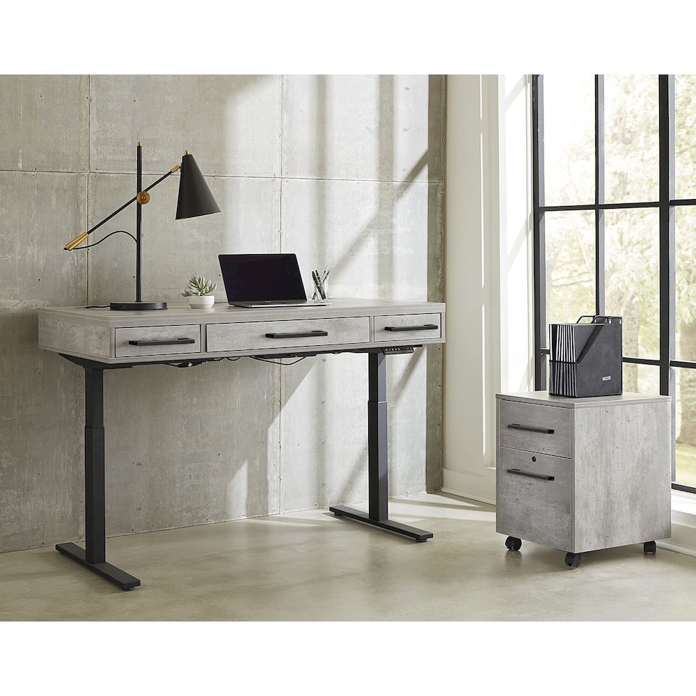 Mason Laminate Office Electronic Sit/Stand Desk