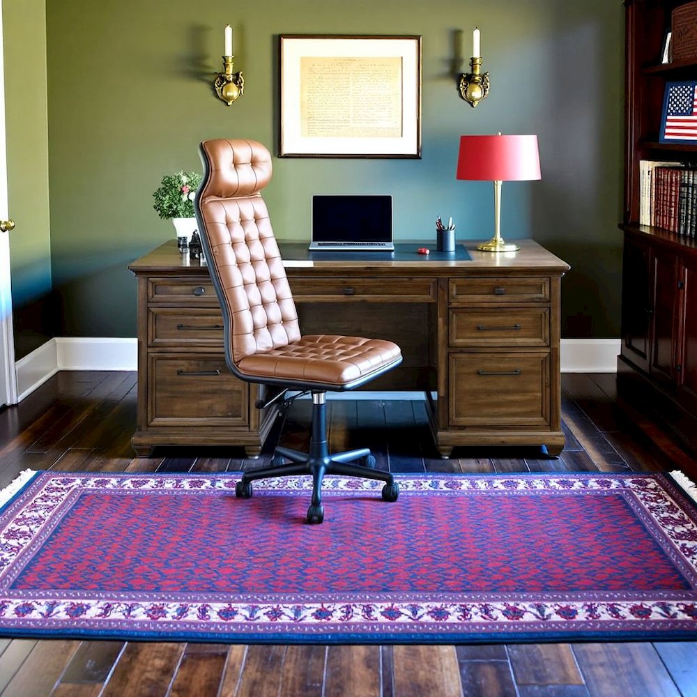 Executive Desk With Drawers and File Storage for Professional Offices