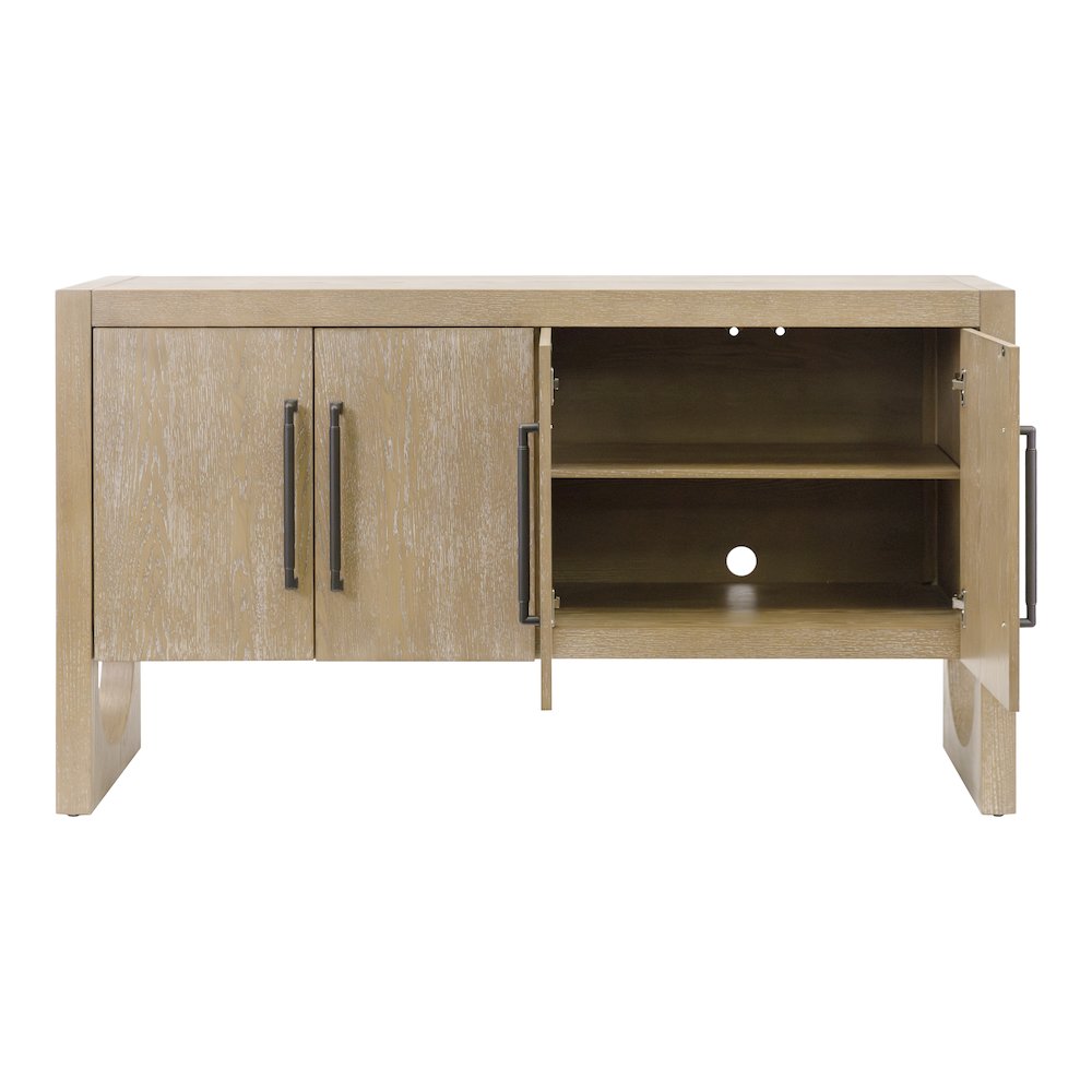 Modern Wood Sideboard, Dining Storage, TV Stand, Light Brown