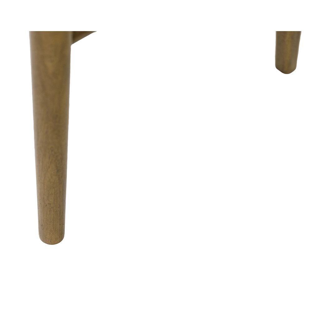 Lachlan Two Wood Modern Slat Back Chairs, Brown