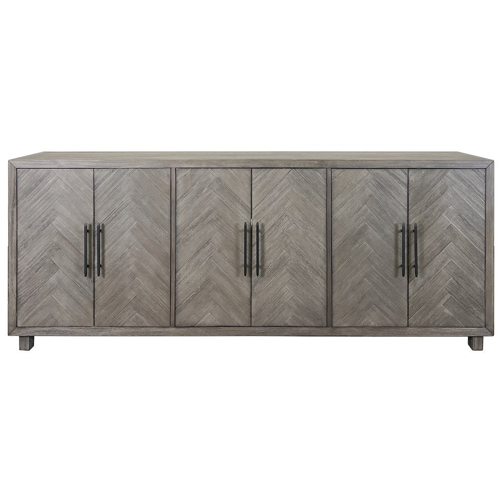 Palisades 90" Six Door TV Console
