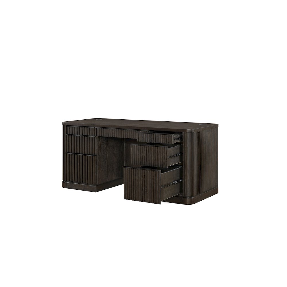 Tulane Double Pedestal Desk, Executive