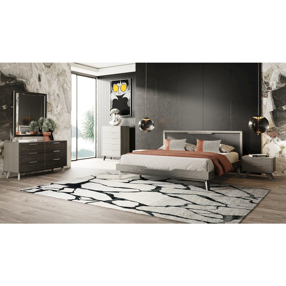 Nova Domus Soria Modern Grey Wash Chest