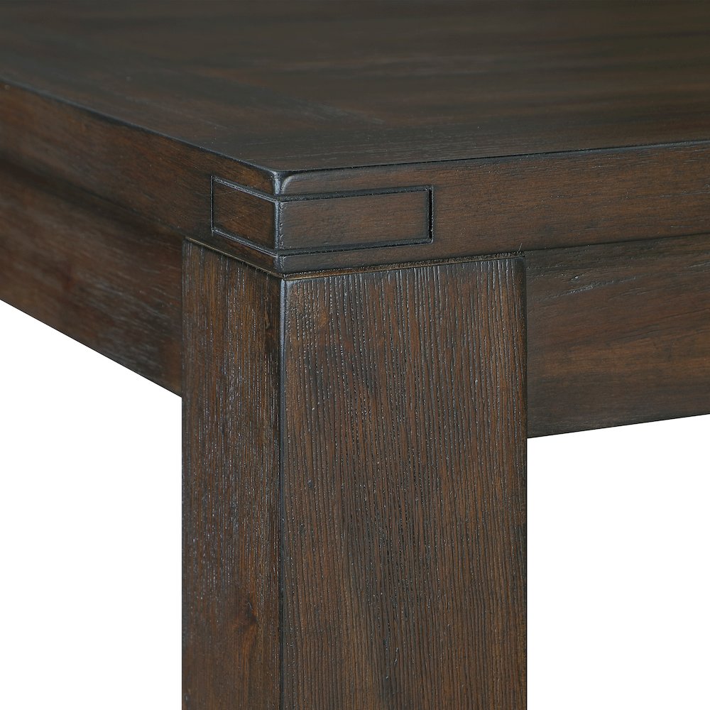 Paulson Acacia Dining Table in Dark Brown