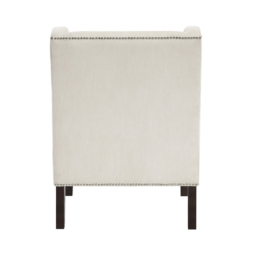Myles Textured Accent Chair in Beige