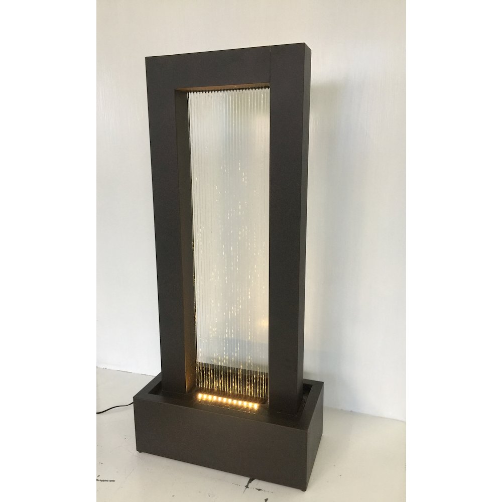 Rectangular Rainfall Fountain W/Light