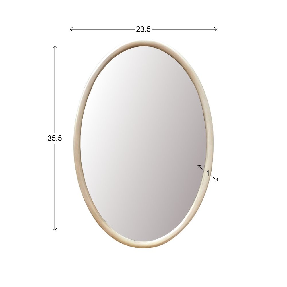 Solace Oval Mirror