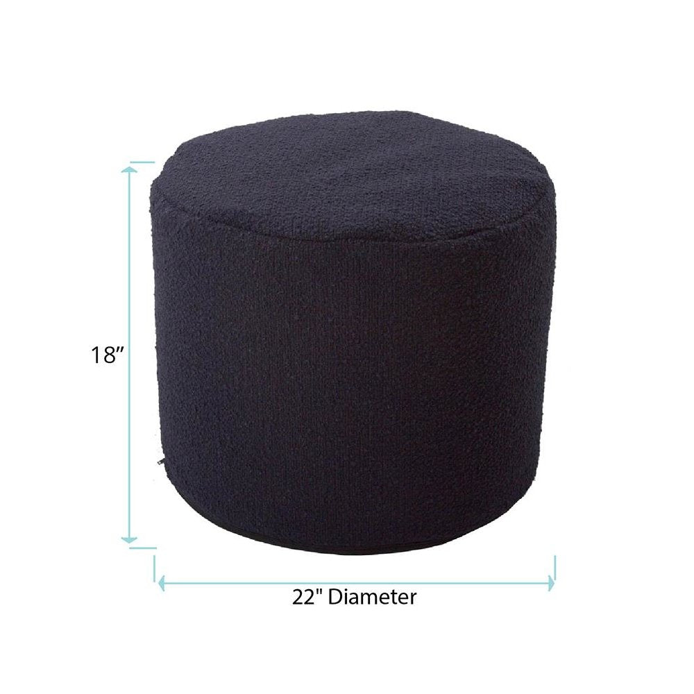 Tall Pouf Barbet Royal