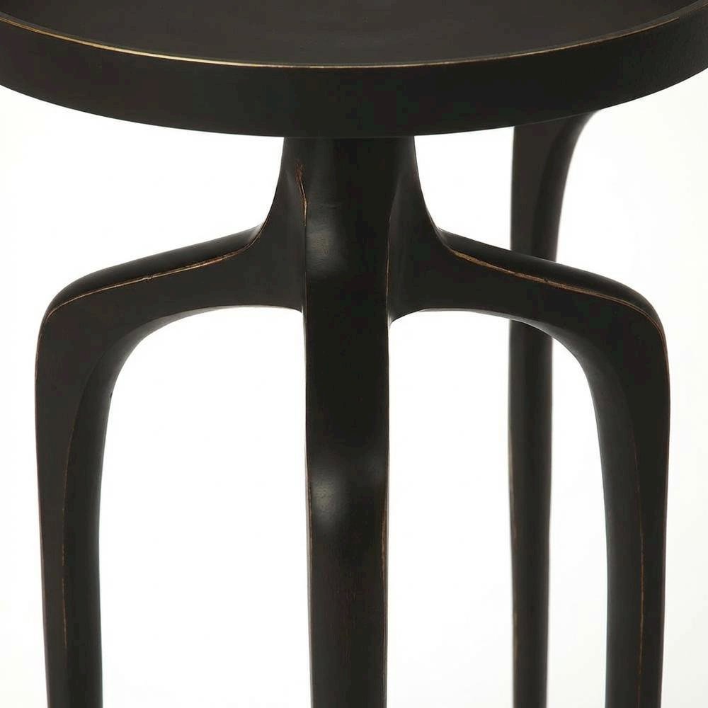 Round Modern Side Table Set of 3, Contemporary Accent Table for Living Room