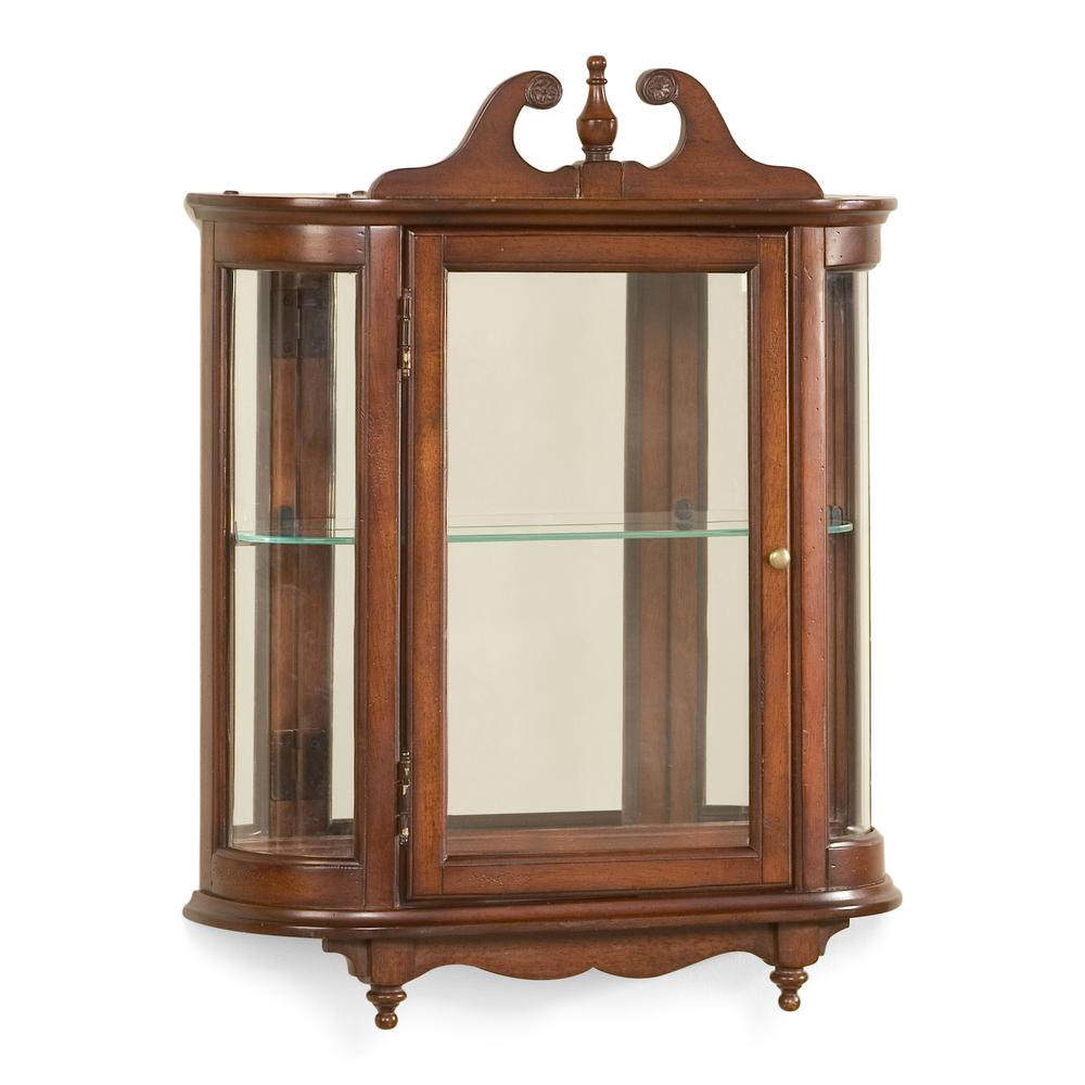 Melinda Plantation Cherry Wall Curio, Plantation Cherry