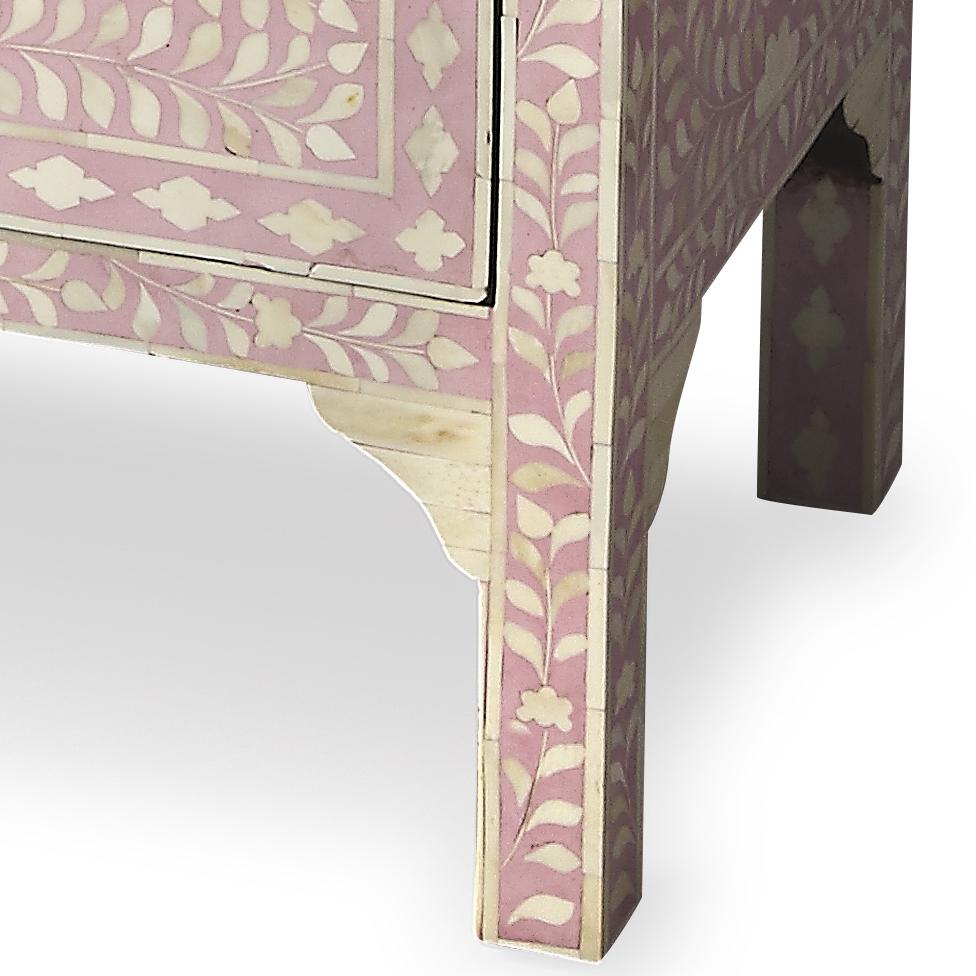 Pink Bone Accent Chest, Belen Kox