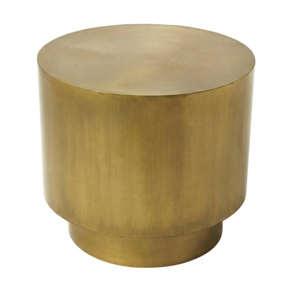 Round Bunching Side Table, Modern Contemporary Accent Table for Living Room