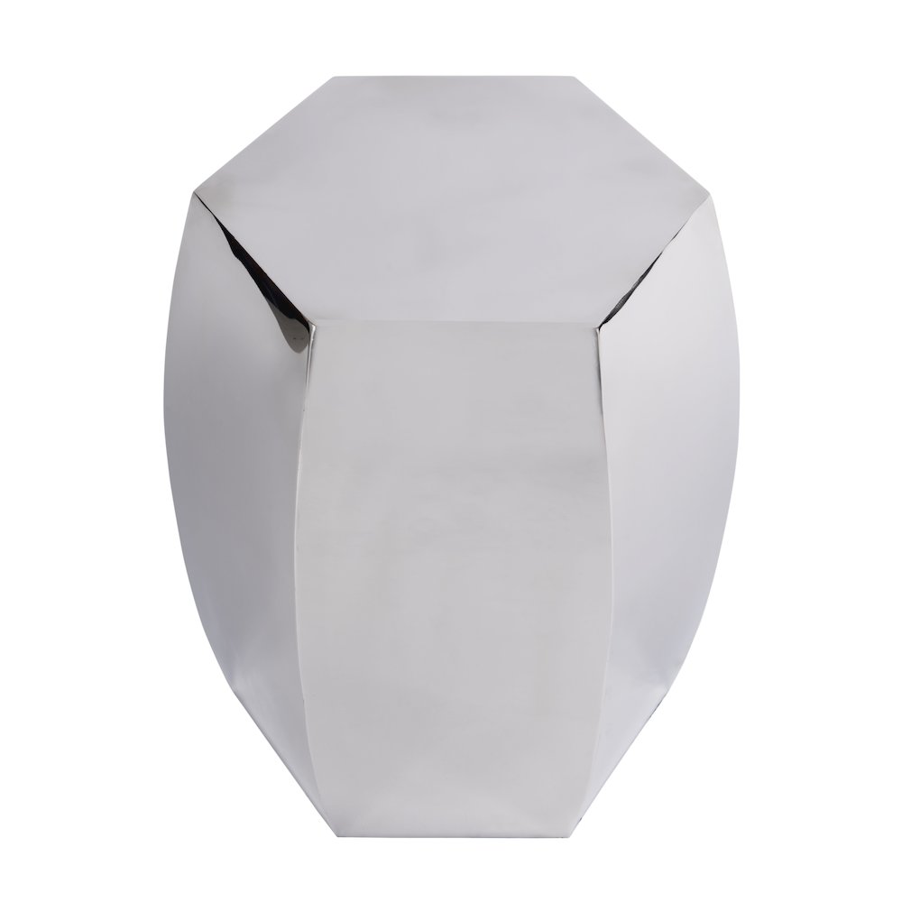 Carter Side Table, Silver