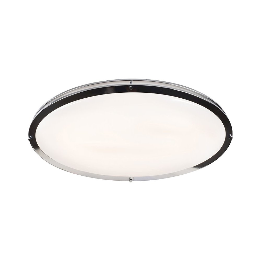 LED Flush Mount in Chrome Color