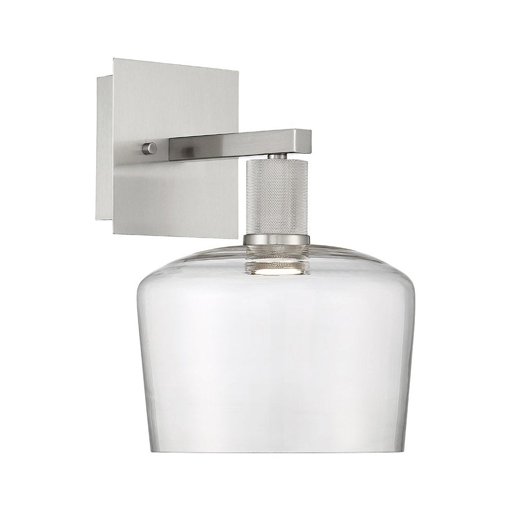 Chardonnay LED Wall Sconce in Brushed Steel Color
