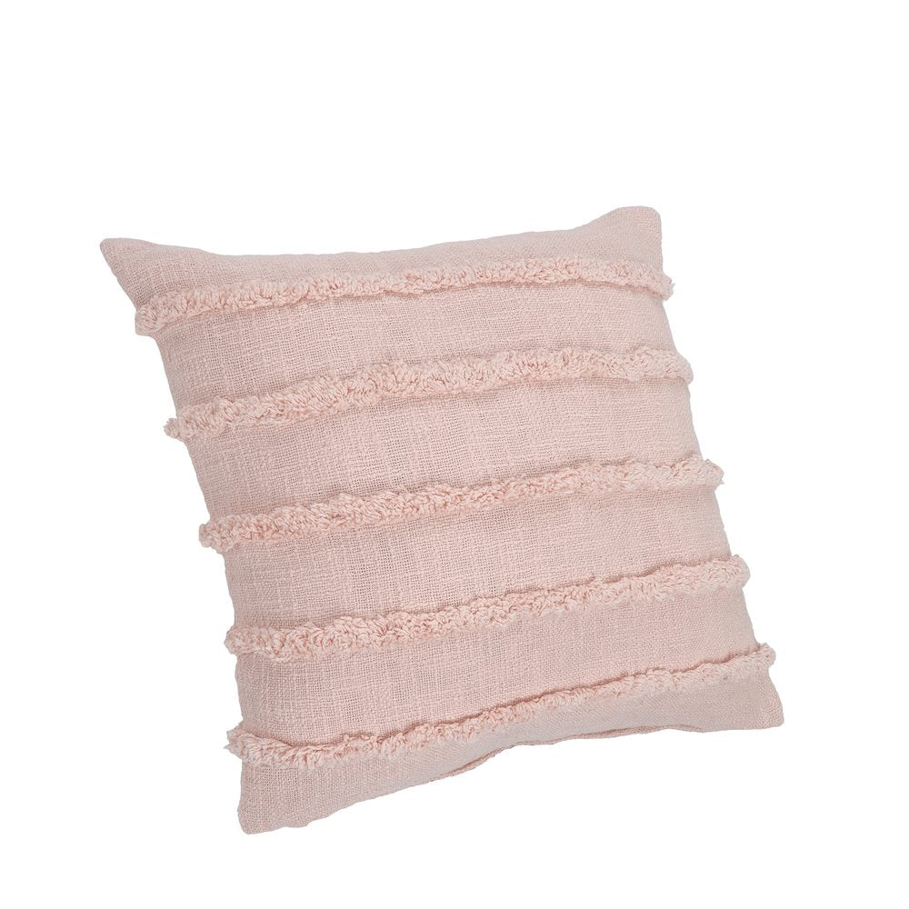 Rory Cotton Pillow Set of 4 in Pink, 20" x 20"