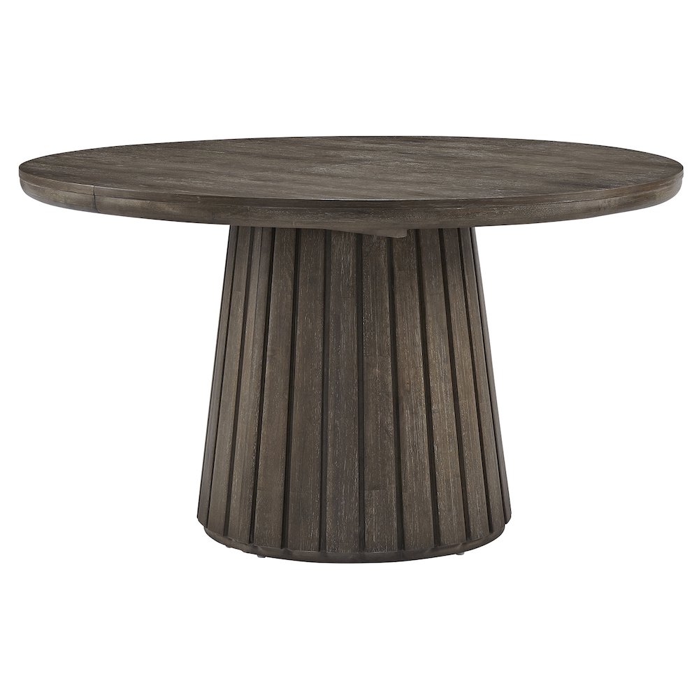 Kavanaugh Weathered Kona Brown Round Dining Table Base