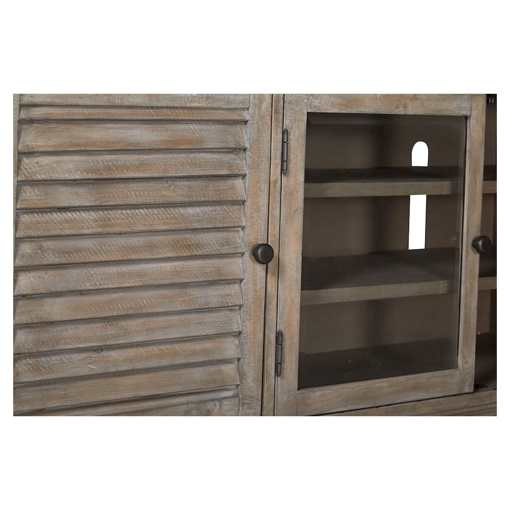 Calistoga Dovetail Grey Entertainment Wall