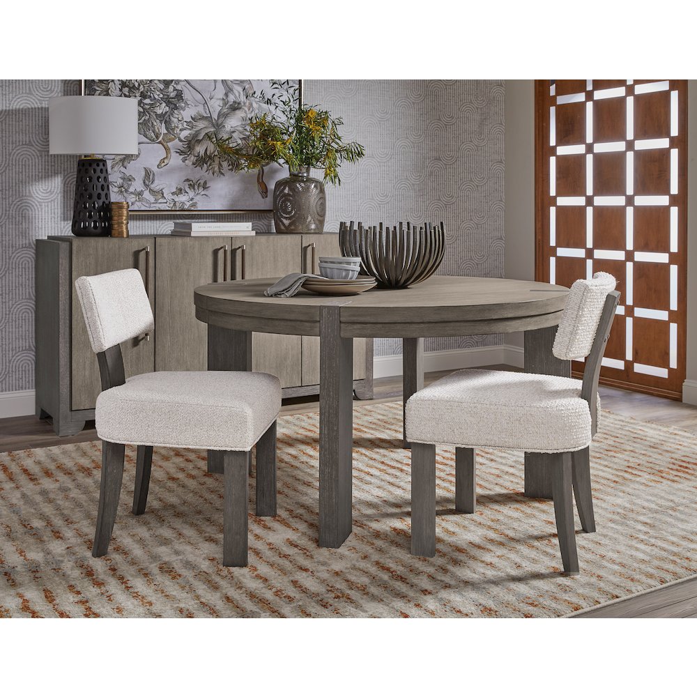 Pulaski Park Moose Trail And Frontier Brown Klismos Dining Chair Two Pack