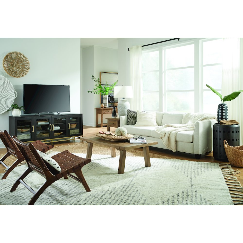 Lindon Coffee Bean Dark Large Console