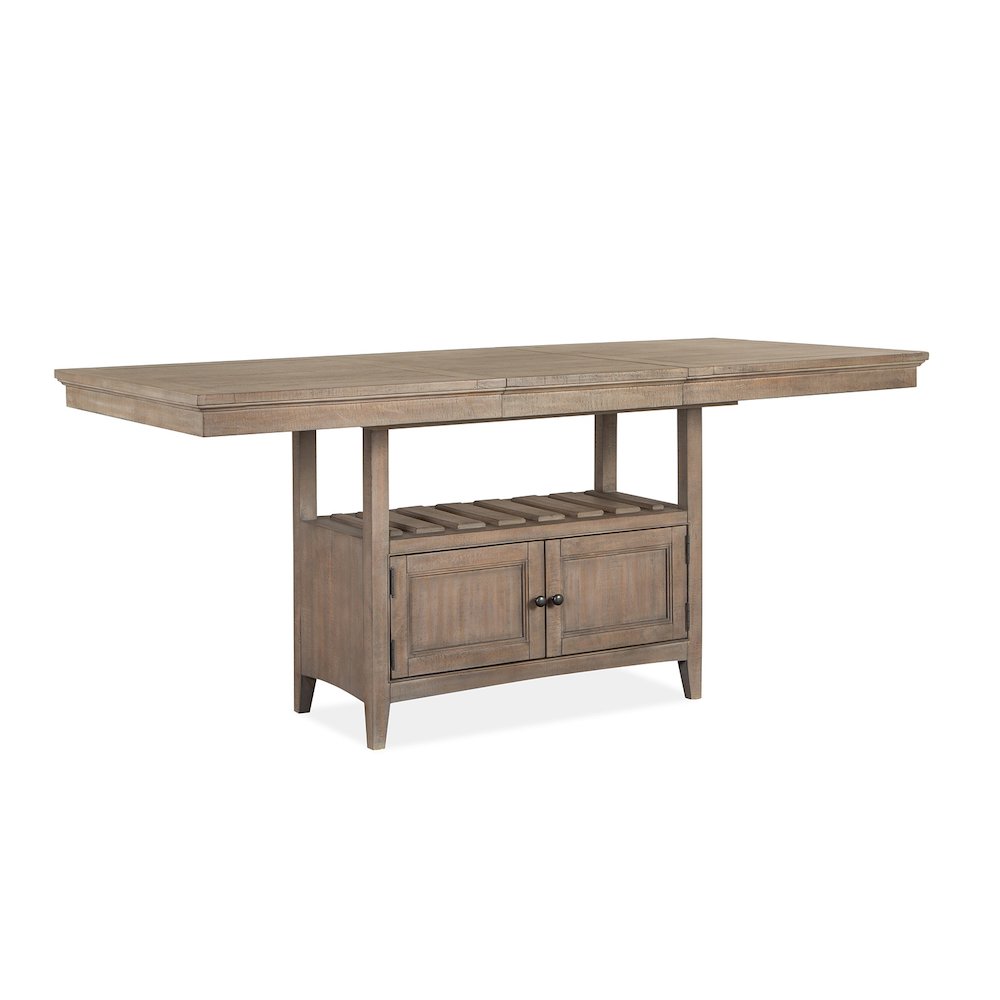 Paxton Place Dovetail Grey Counter Height Dining Table Top