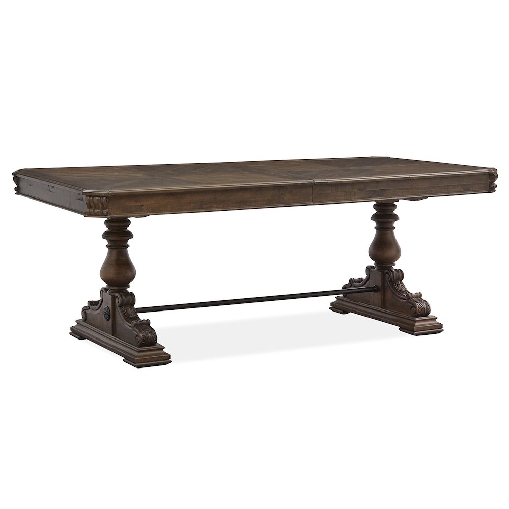 Durango Willadeene Brown Trestle Dining Table Top