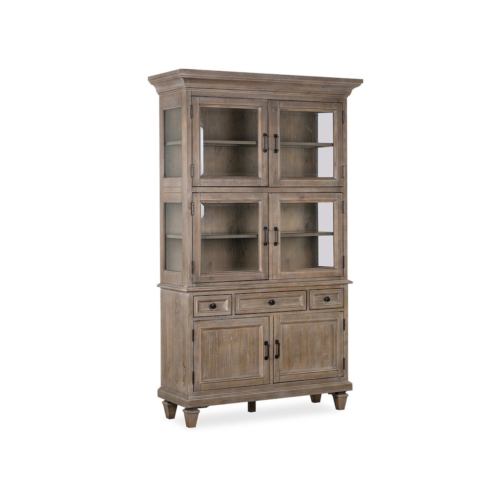 Lancaster Dovetail Grey Dining Cabinet Top