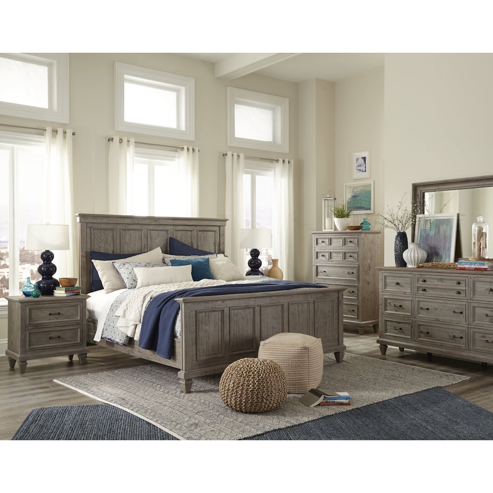 Lancaster Dovetail Grey Drawer Dresser