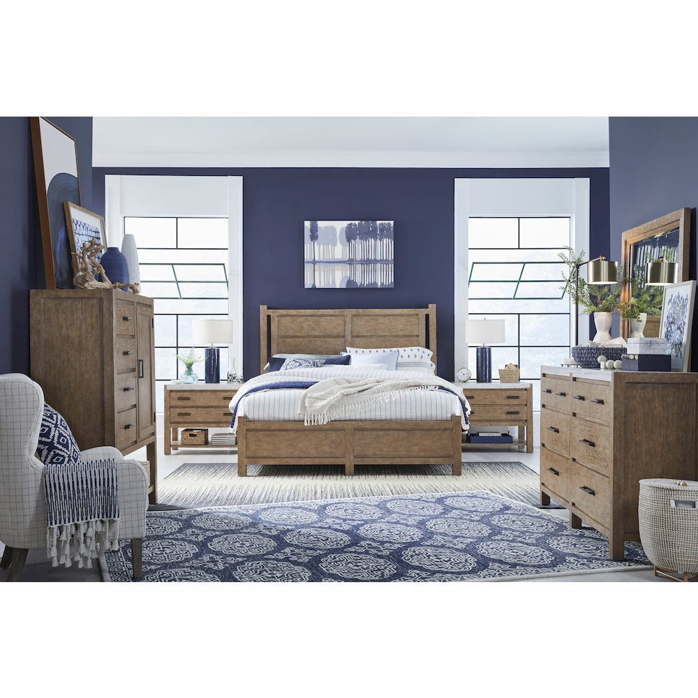 Plum Creek Sierra Brown Drawer Dresser