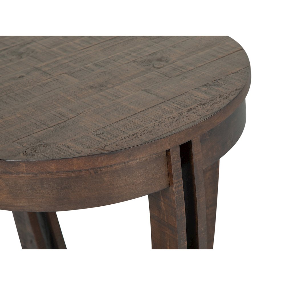 Lyndale Nutmeg Round End Table