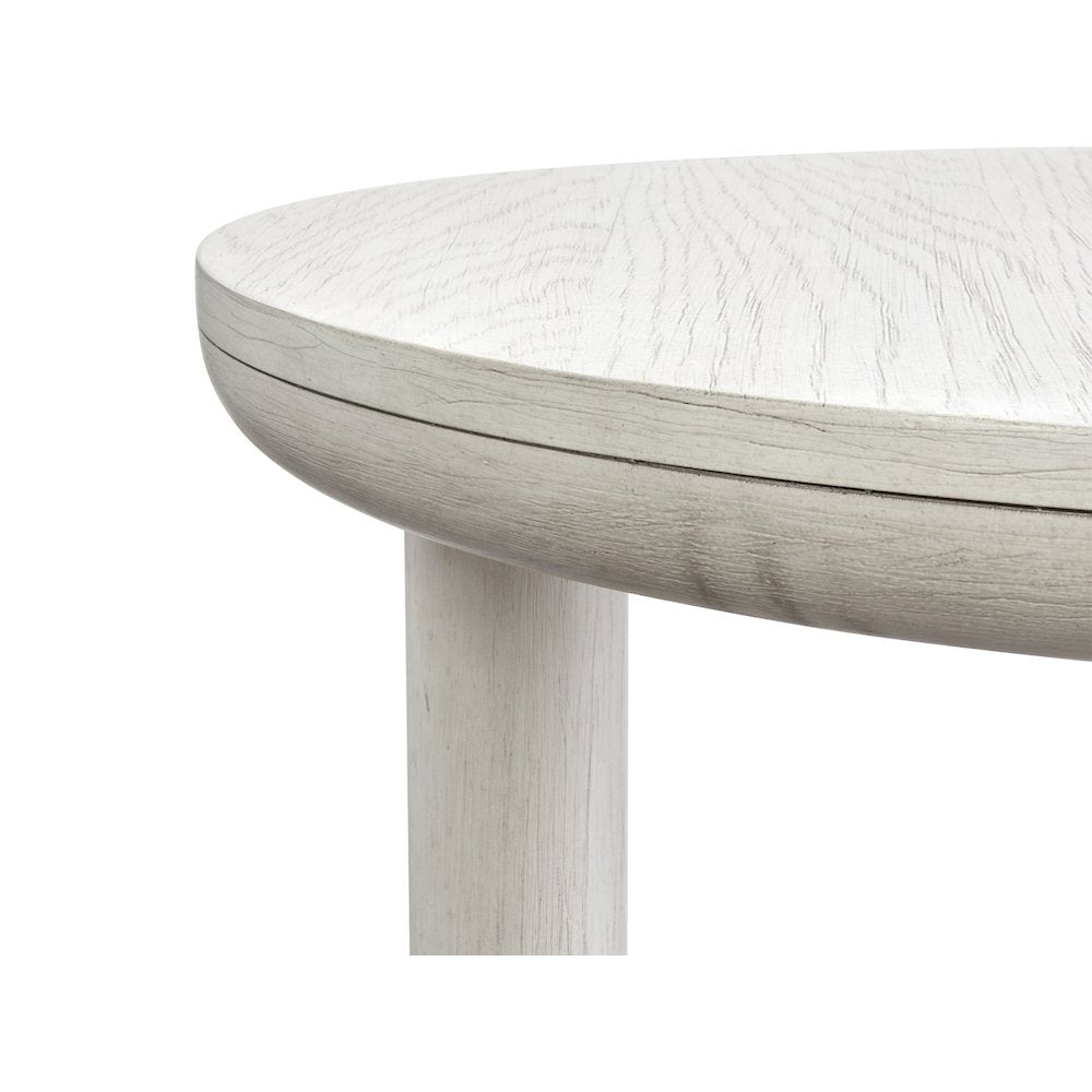 Sunset Cove Moonlight Pearl Round End Table