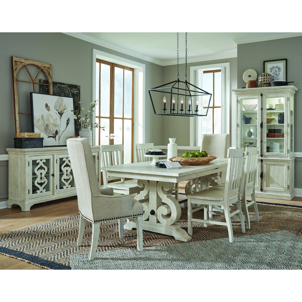 Bronwyn Alabaster And Toasted Nutmeg Side Chair Two Pack