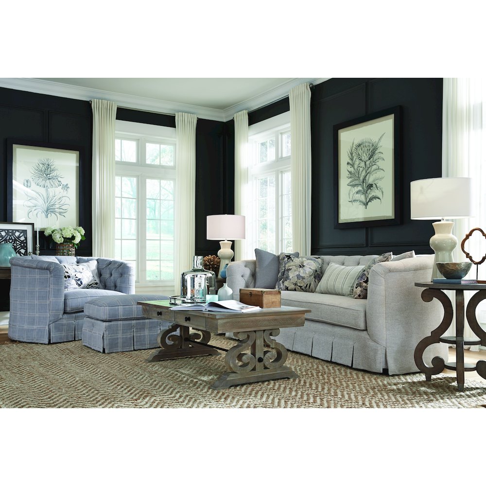Tinley Park Dove Tail Grey Rectangular Sofa Table