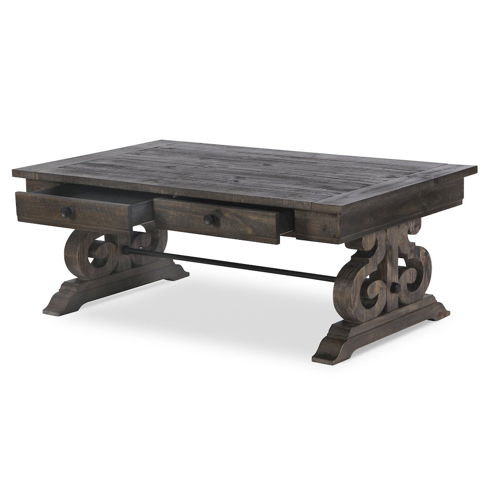 Bellamy Peppercorn Rectangular Cocktail Table