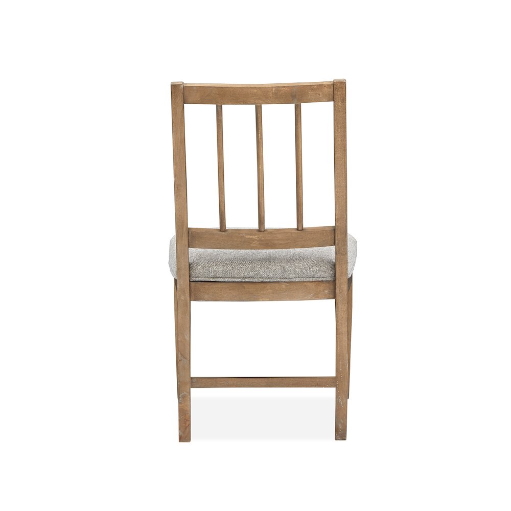 Lindon Belgian Wheat Upholstered Side Chair Two Pack