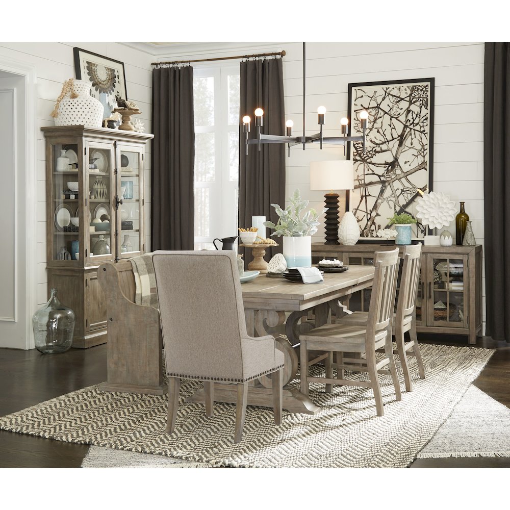Tinley Park Dove Tail Grey Bench
