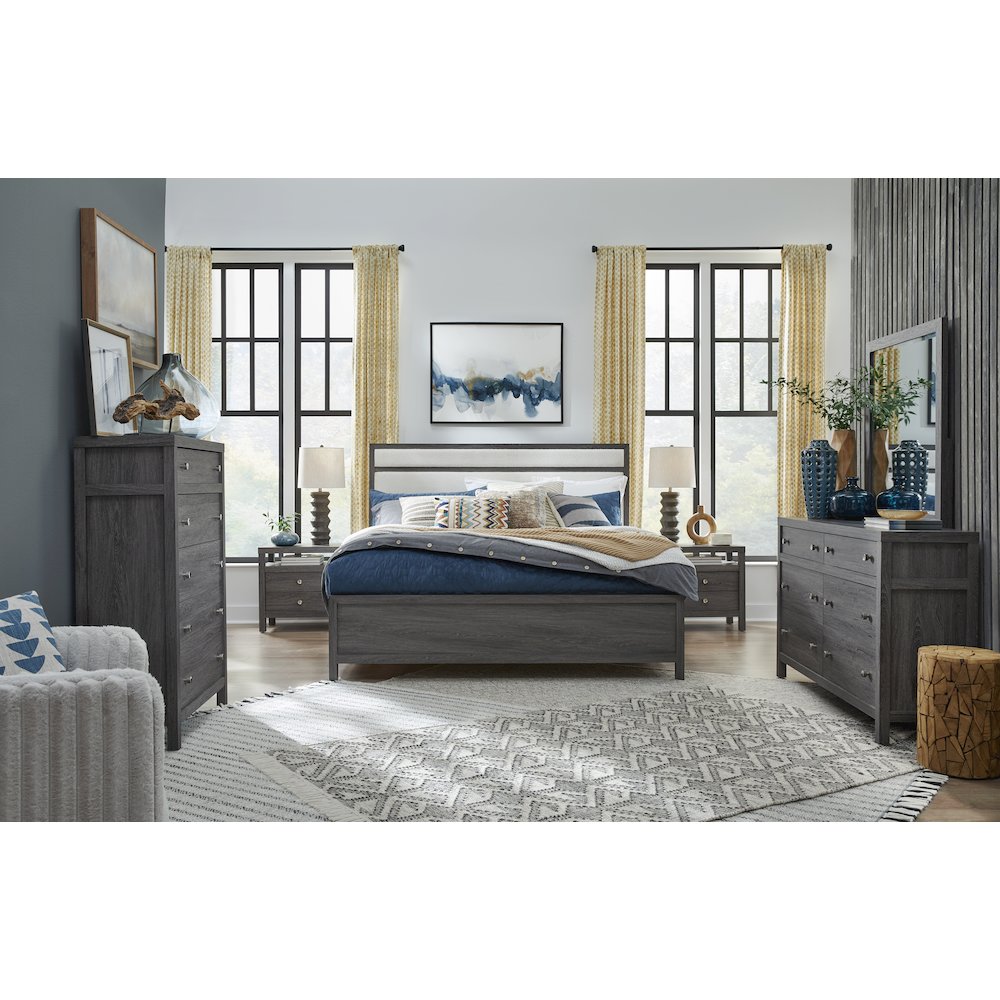 Merrifield Raisin Black Portrait Mirror