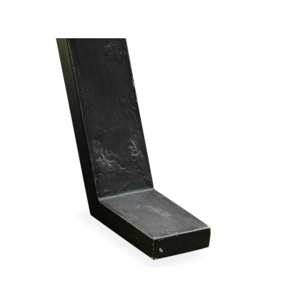Sawyer Toasted Nutmeg And Smoked Iron Rectangular End Table