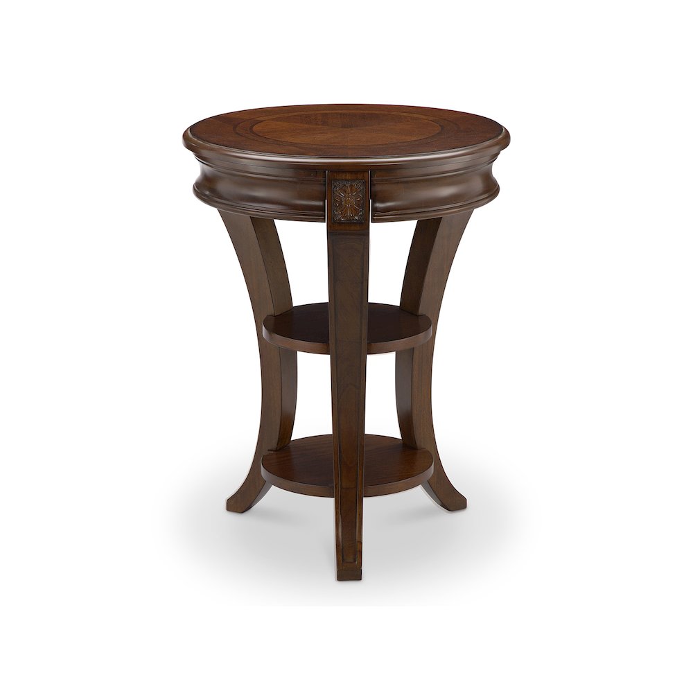 Winslet Cherry Round Accent Table