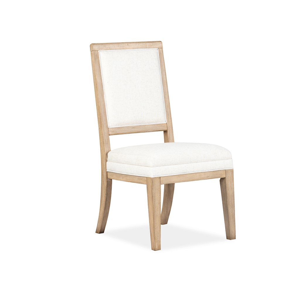 Coventry Honey Maple Upholstered Side Chair Two Pack