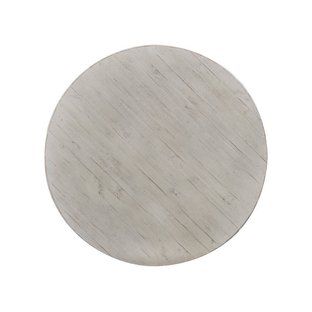 Bronwyn Alabaster And Toasted Nutmeg 48" Round Dining Table