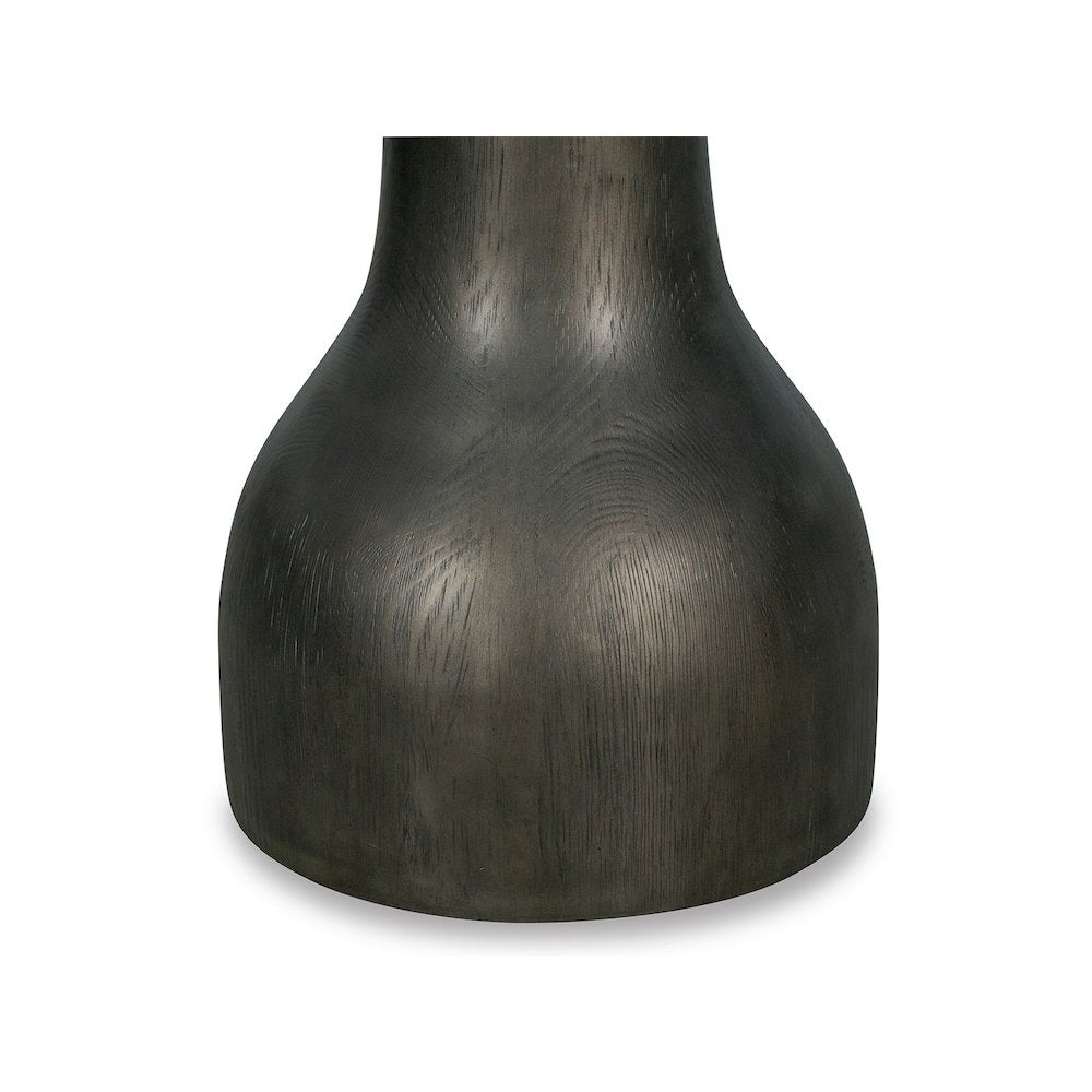 Bosley Coffee Bean Round Accent Table